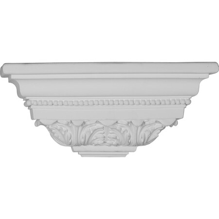 Ekena Millwork 12"W x 5 1/2"H x 5 1/8"P Tirana Shelf SH12X05X05TI